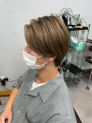 ショート カラー ヘアアレンジ メンズ 🔥メンズ特化🔥 木村 祐太のヘアスタイル