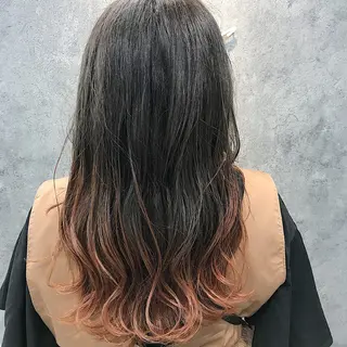 ロング 所渉/韓国レイヤー /ウルフカットのヘアスタイル