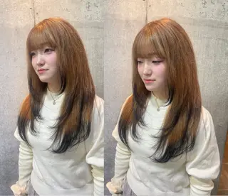 ロング カラー 💎HYUGO❄️ portのヘアスタイル