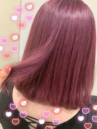 ミディアム カラー 新宿駅近♡個室 ♡関口三都季🌜のヘアスタイル