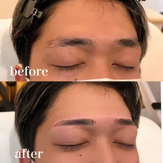 メンズ アイブロウ 八田 紗希の眉毛・アイブロウイメージ