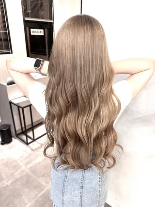 ロング 韓国ヘアーサロン MARIA🐈‍⬛のヘアスタイル