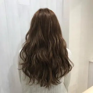 ロング 松永 夏のヘアスタイル