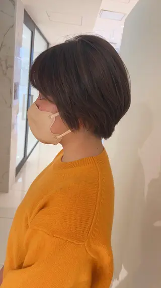 ショート 🫧ツヤ髪個室美容室 安食茉莉🫧のヘアスタイル