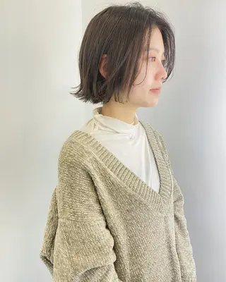 ショート カラー パーマ ヘアアレンジ メンズ ネイル マツエク・マツパ ショート/ボブ /パーマ🌿柏原良亮のヘアスタイル