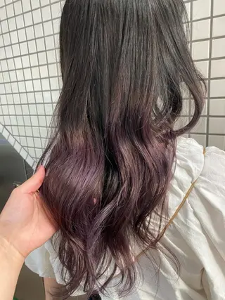 ロング 🍋暖色カラーヘアア レンジniina🍋のヘアスタイル