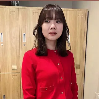 カラー オリーブ🎶アッシュ グレージュちひろ🧸のヘアスタイル