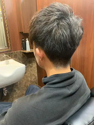ショート メンズ 羽木 隆徒のヘアスタイル
