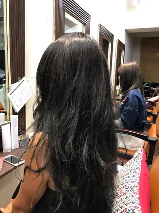 ロング 木村 瞬のヘアスタイル