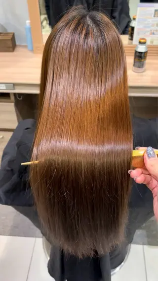 ロング パーマ ブリーチ/パーマ 縮毛/レイヤーaoiのヘアスタイル