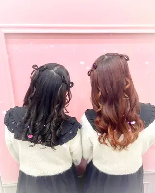ヘアアレンジ lien eriiのヘアスタイル