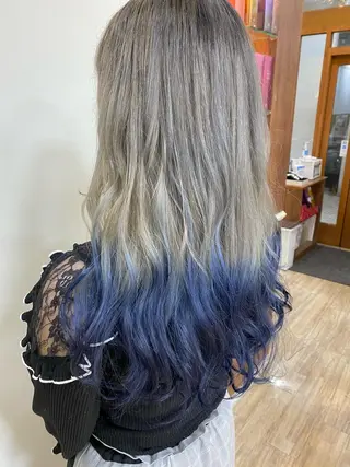 カラー SALOWIN栄 高須大貴のヘアスタイル
