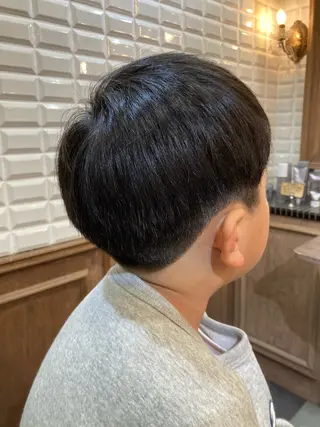 ショート メンズ ルピナス中田店長 山口大地のヘアスタイル