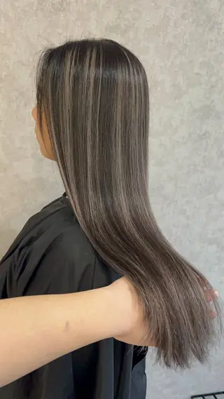 ロング カラー バレイヤージュ特化｜ Takuのヘアスタイル
