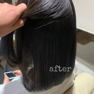 ミディアム 黒田 優衣のヘアスタイル