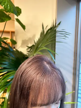 ショート カラー 暖色カラー/美髪矯正 /フクダ モエ🐿のヘアスタイル