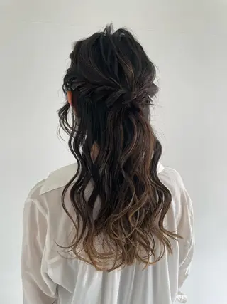 ヘアアレンジ ブリーチ超特化美容師 ☯️ルカ✡️💫のヘアスタイル