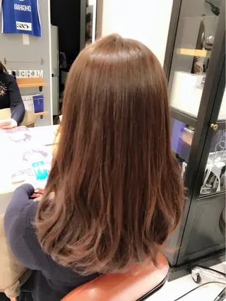 ロング カラー 個室で似合わせ好印象 🧡外山弥千代のヘアスタイル