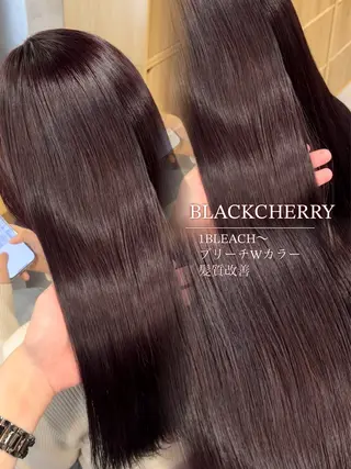 ロング カラー 赤みなし ×透明感🫧YUNAのヘアスタイル