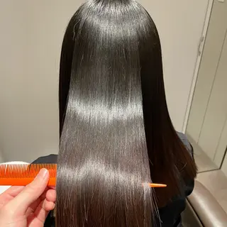 ミディアム スパニスト 福井のヘアスタイル