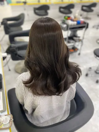 セミロング カラー パーマ ヘアアレンジ メンズ キッズ 💖横浜ブリーチなし 💖MIHOのヘアスタイル