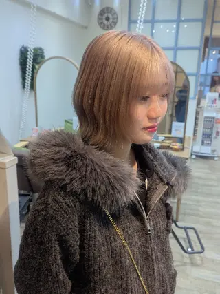 ショート カラー 🏹MIYU￤抜け感 ×柔らかカラーのヘアスタイル