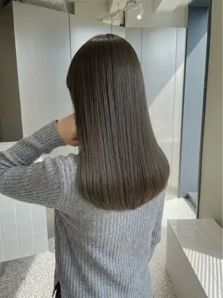 ミディアム カラー 梅田/艶カラー/ 髪質改善/イサミのヘアスタイル