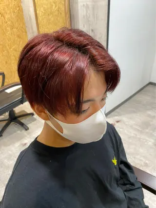 カラー メンズ anhelo髪質改善 メテオ髪質改善名駅のヘアスタイル