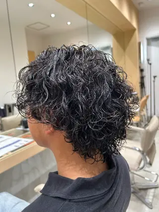 パーマ メンズ 🐲ツイスパ🐲 フェード/龍のヘアスタイル