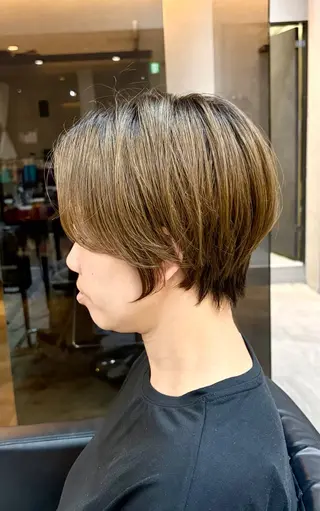 ショート 橋本 宇汰のヘアスタイル