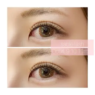 マツエク・マツパ MAQUM Rinoのマツエク・マツパデザイン