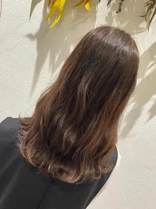 ロング カラー hairs BEAU 藤田彩夏のヘアスタイル