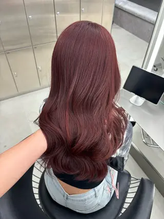 ロング 桑原 海夕のヘアスタイル