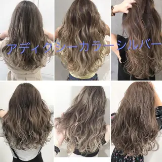 ロング カラー パーマ ヘアアレンジ 似合わせ💖トレンド ✨TAKAMI😊のヘアスタイル