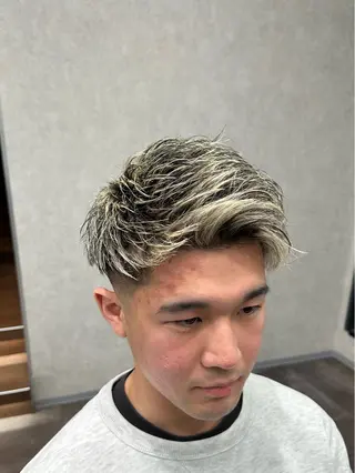 ショート カラー メンズ ！メンズ特化！ 田中健輔のヘアスタイル