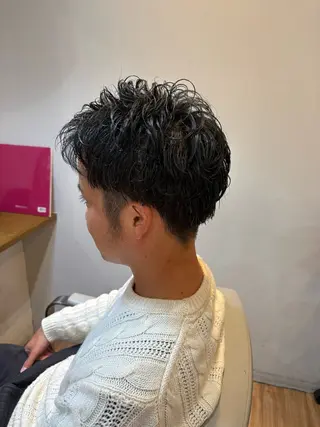 メンズ 韓国ヘアー🇰🇷 MIWAのヘアスタイル