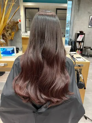 ロング カラー 🌞レイヤー×カラー 前川那津美🌞のヘアスタイル