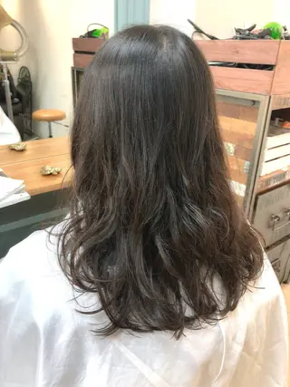 パーマ 似合わせ×透明感 カラー🤍MAOのヘアスタイル