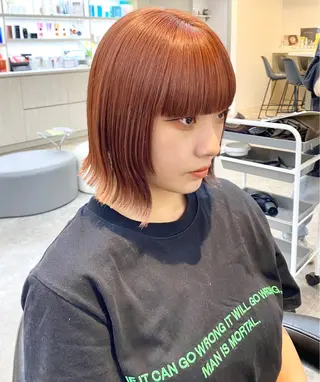 ショート カラー 韓国ヘア/艶髪🎀 宮川みほのヘアスタイル