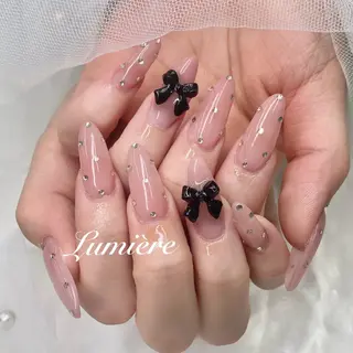 ネイル Lumière｜ ロング｜ワンホンのネイルデザイン