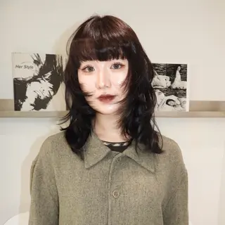 セミロング カラー 🎀レイヤー/ カラー🐕🦺anのヘアスタイル