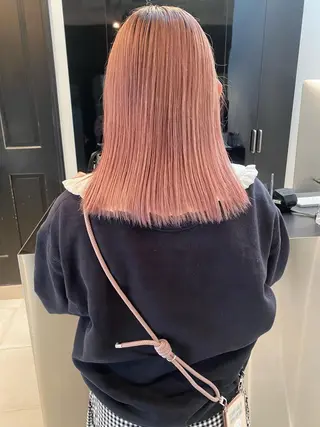 ミディアム カラー riria/ボブ /透明感カラー🎀のヘアスタイル