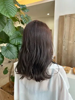 セミロング カラー SOL _Nakamuraのヘアスタイル