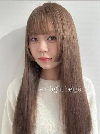 ロング 透明感カラー🍃 レイヤースタイル✨葵のヘアスタイル