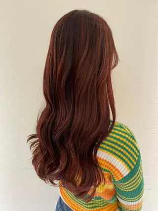 ロング 松井 竜輝のヘアスタイル