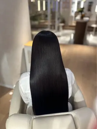 ロング カラー 髪質改善 /タニグチ　コウキのヘアスタイル