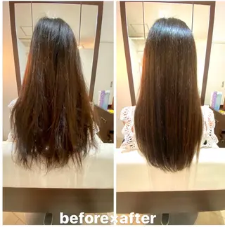 ロング くせ毛×ショート 上岡勇祐のヘアスタイル