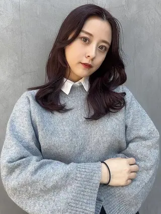 ロング *上品ヘア🤎銀座 技術モデル募集中🥣のヘアスタイル
