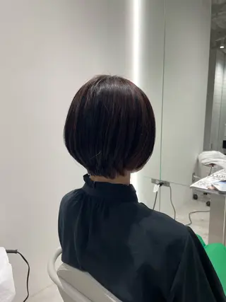 ショート レイヤー♡ 石川優奈のヘアスタイル