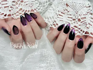 セミロング Beryl Nail 新大久保のネイルデザイン